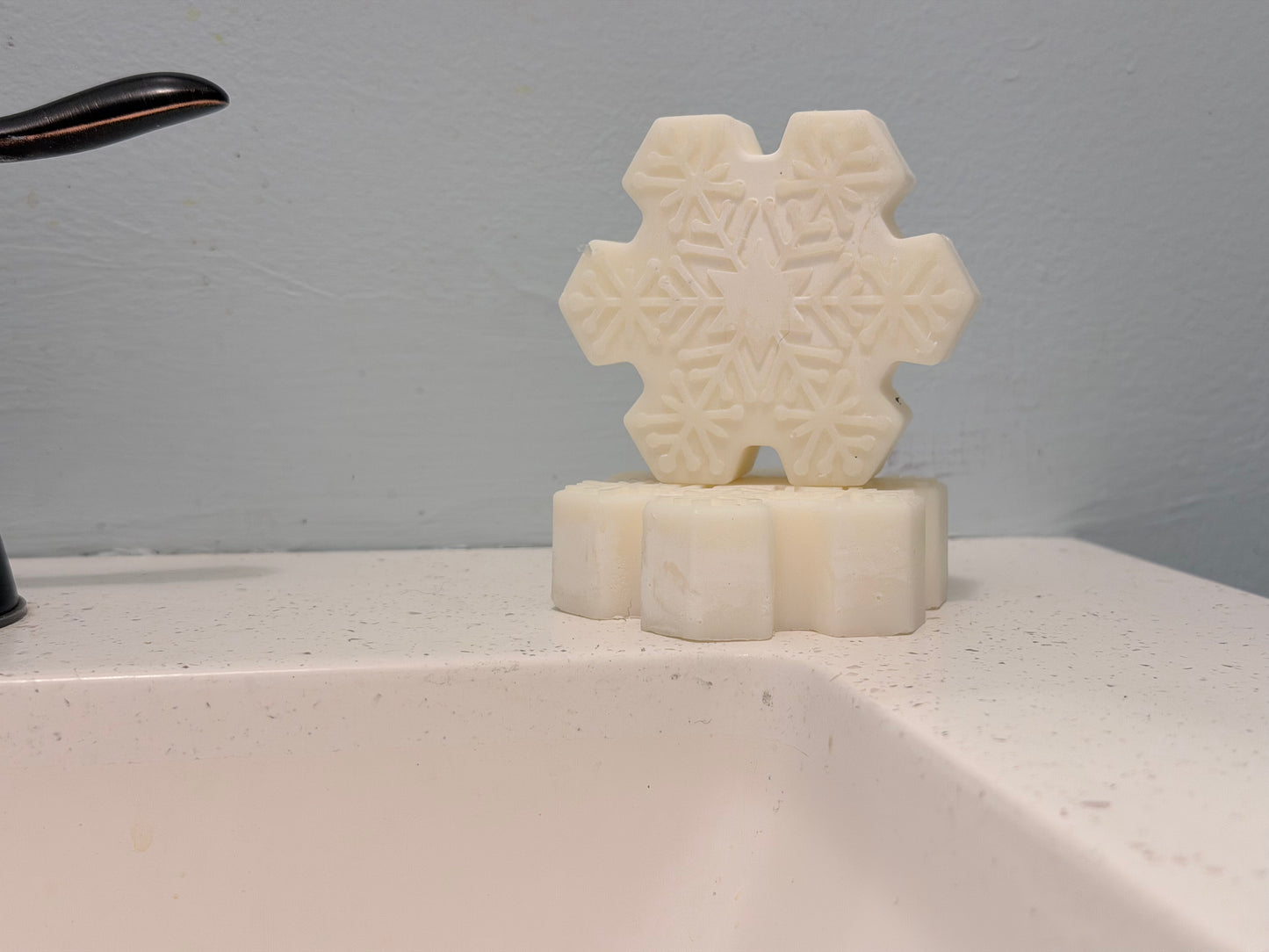 100% Tallow Unscented Snowflake