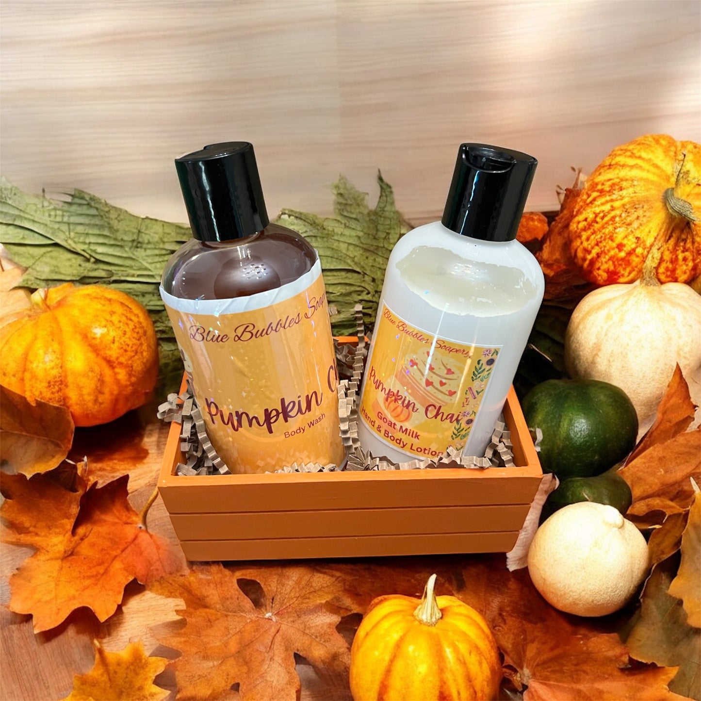 Luxurious Body Wash and Goat milk lotion gift set