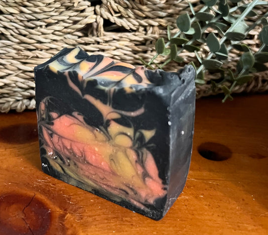 Tropical Nights Charcoal and Goat milk soap
